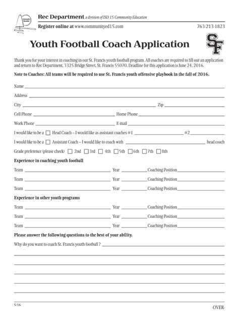 fake football coach application form|Muskoka United Football Club Coach Application Form.